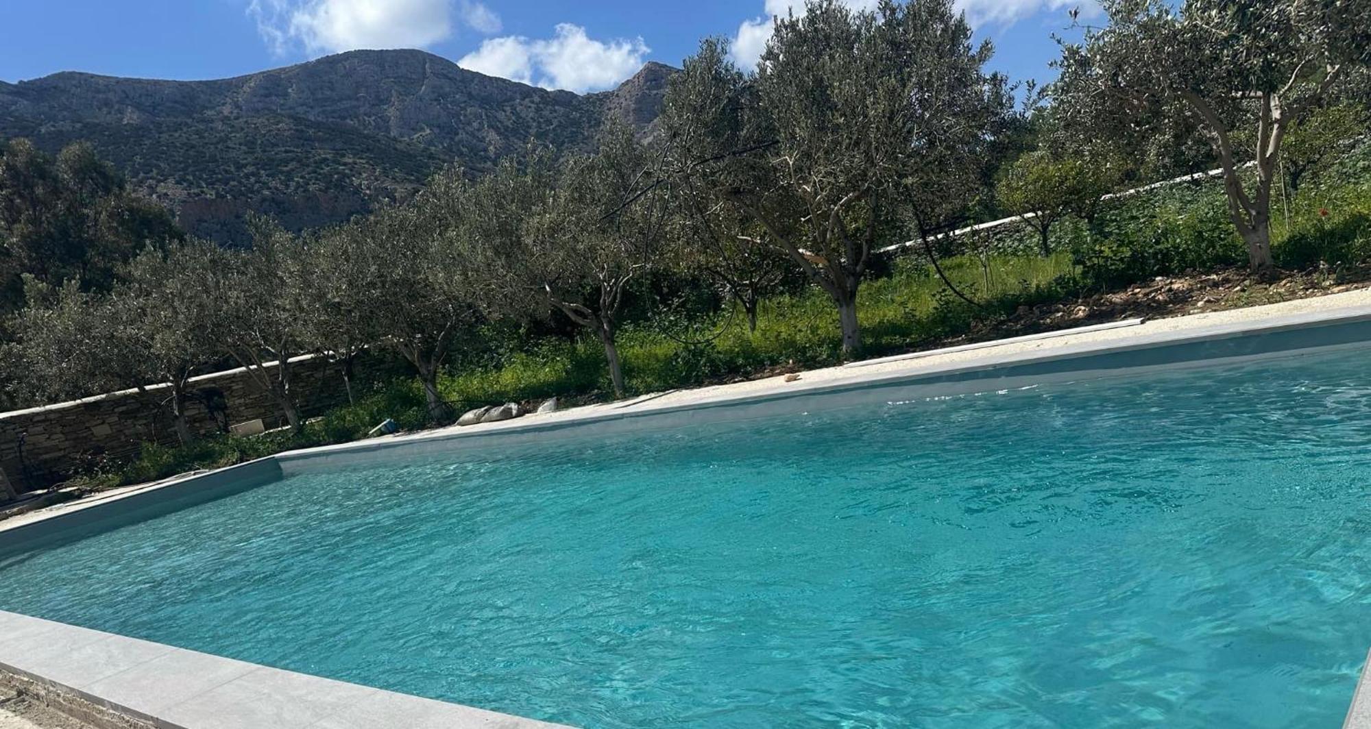 Villa River With Pool Kamares  Extérieur photo