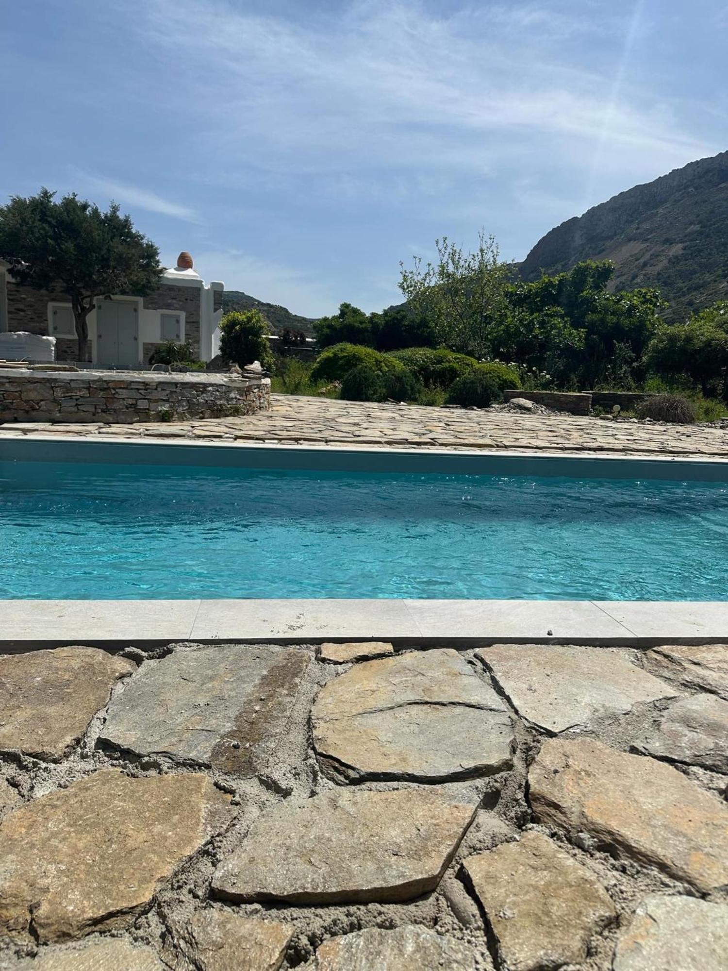 Villa River With Pool Kamares  Extérieur photo