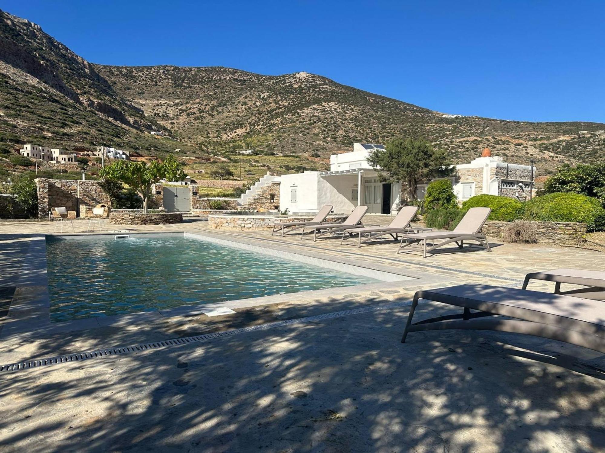 Villa River With Pool Kamares  Extérieur photo